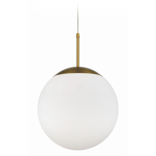 Gaze Satin Brass Pendant by Craftmade Lighting