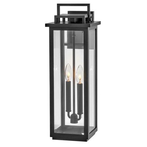 Winthorpe Large Outdoor Wall Lantern in Black by Hinkley Lighting