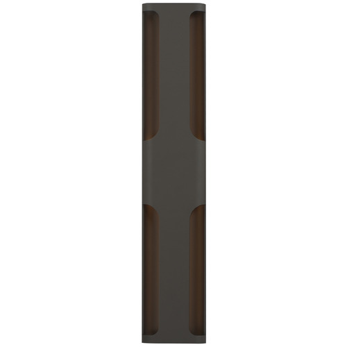 Maglev Architectural Bronze LED Outdoor Wall Light by ET2 Lighting