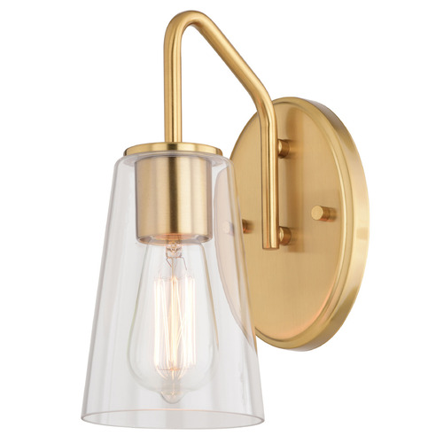 Vaxcel Lighting Beverly Muted Brass Sconce