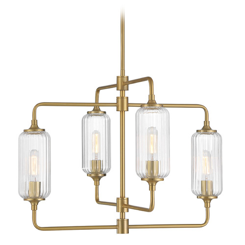 Savoy House Lighting Holton Warm Brass Chandelier