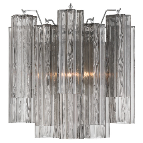 Crystorama Lighting Addis Polished Chrome Sconce