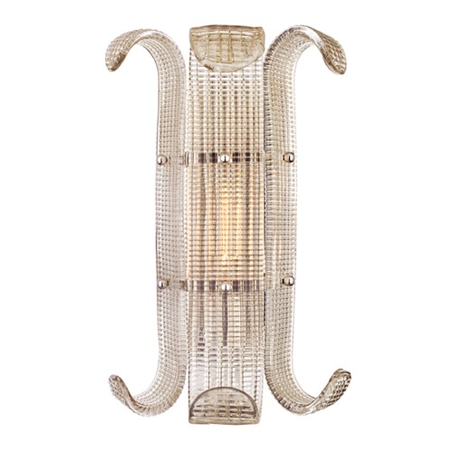 Hudson Valley Lighting Brasher Polished Nickel Sconce by Hudson Valley Lighting 2900-PN