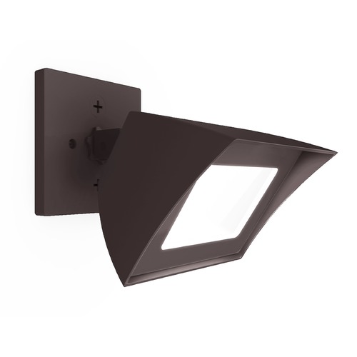 WAC Lighting Endurance Architectural Bronze LED Security Light by WAC Lighting WP-LED335-50-aBZ