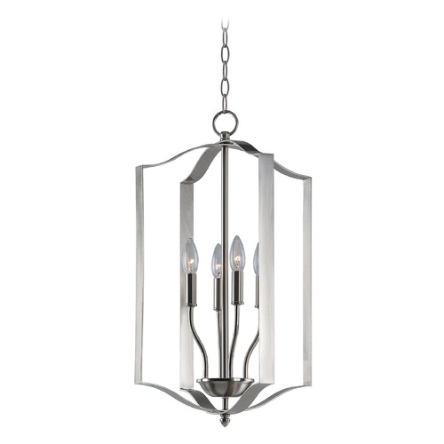 Maxim Lighting Provident Satin Nickel Pendant by Maxim Lighting 10036SN