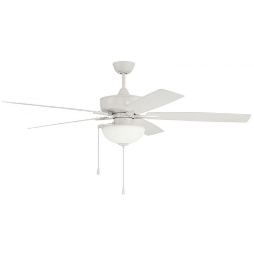 Craftmade Lighting Outdoor Super Pro 211 60-Inch Fan in White by Craftmade Lighting OS211W5