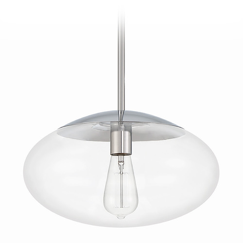 Gaze Chrome Pendant by Craftmade Lighting