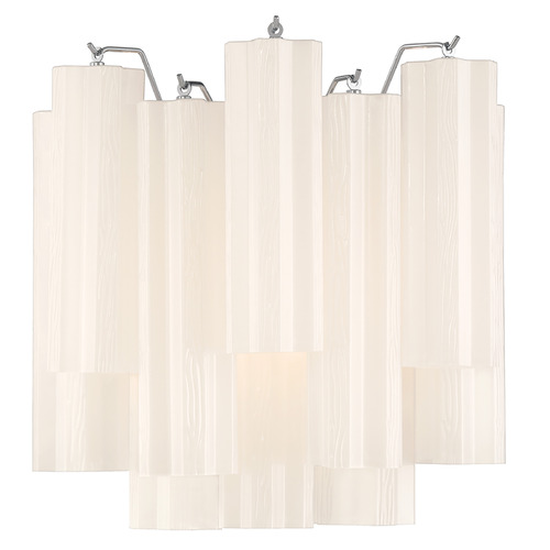 Crystorama Lighting Addis Polished Chrome Sconce