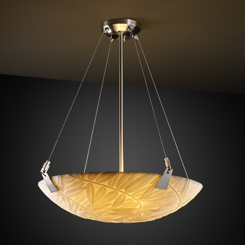 Justice Design Group Justice Design Group Porcelina Collection Pendant Light PNA-9641-35-BMBO-NCKL