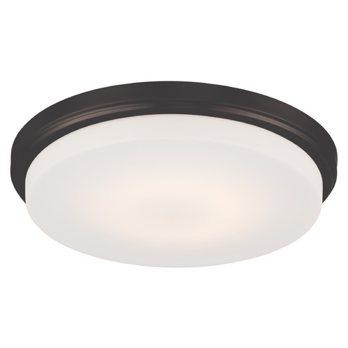 Dale Mahogany Bronze LED Flush Mount by Nuvo Lighting
