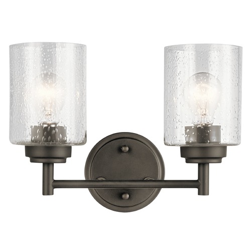 Winslow Bathroom Light in Olde Bronze by Kichler Lighting