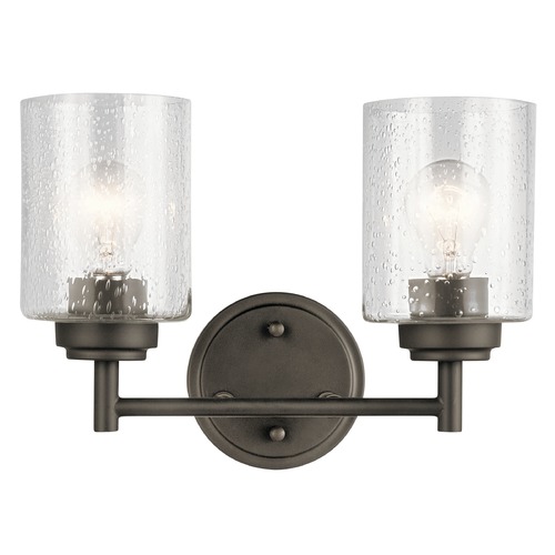 Kichler Lighting Winslow Bathroom Light in Olde Bronze by Kichler Lighting 45885OZ