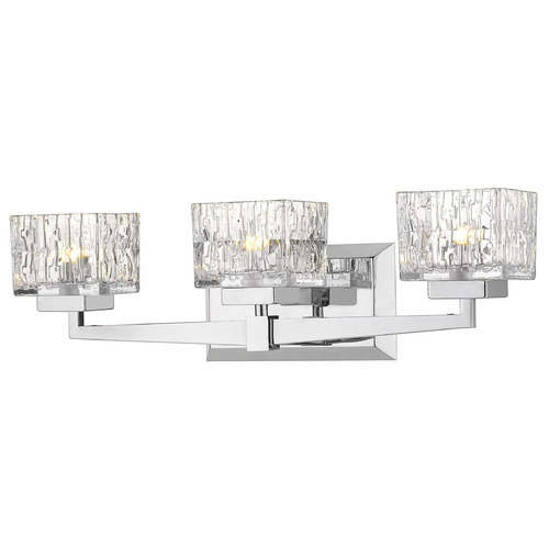 Rubicon Chrome LED Bathroom Light by Z-Lite