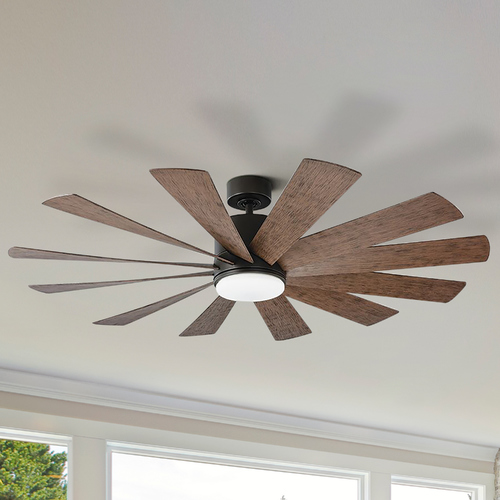 Modern Forms by WAC Lighting Modern Forms Oil Rubbed Bronze 60-Inch LED Smart Ceiling Fan 2700K 2041LM FR-W1815-60L27OBDW
