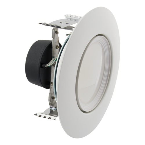 Satco Lighting 5-6 Inch 10.5W Color Selectable LED Recessed Gimbal Retrofit 800LM 90CRI by Satco Lighting S11824