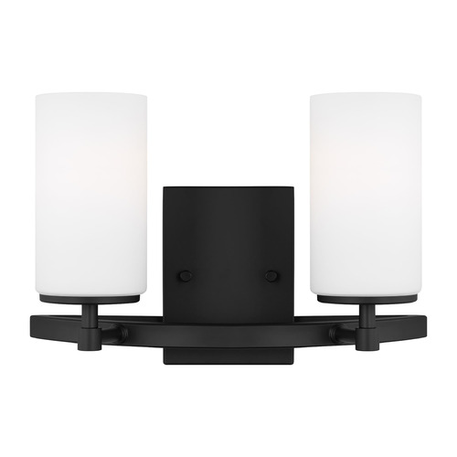 Alturas 13.50-Inch Midnight Black Bathroom Light by Generation Lighting