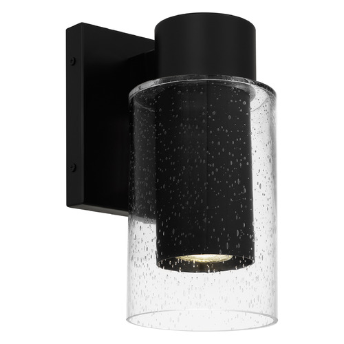 Quoizel Lighting Sawyer Matte Black LED Outdoor Wall Light