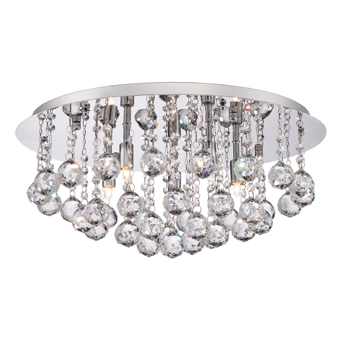 Quoizel Lighting Bordeaux Polished Chrome Flush Mount by Quoizel Lighting BRX1619C