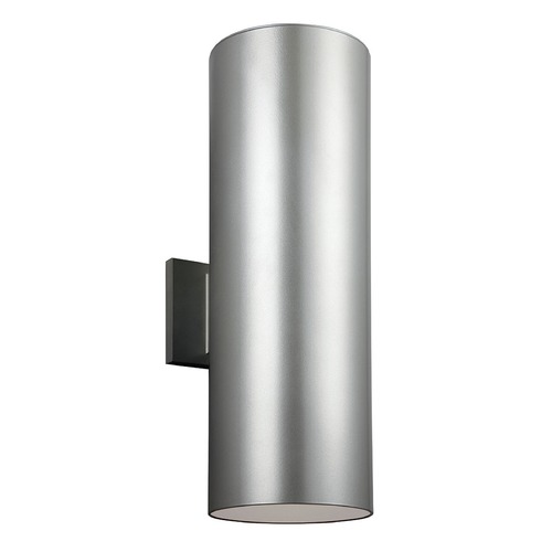 18.25-Inch Outdoor Wall Light in Painted Brushed Nickel by Visual Comfort Studio