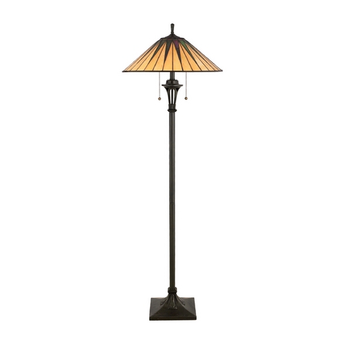 Gotham Floor Lamp in Vintage Bronze by Quoizel Lighting