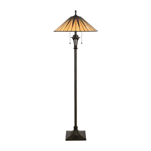 Quoizel Lighting Gotham Floor Lamp in Vintage Bronze by Quoizel Lighting TF9397VB