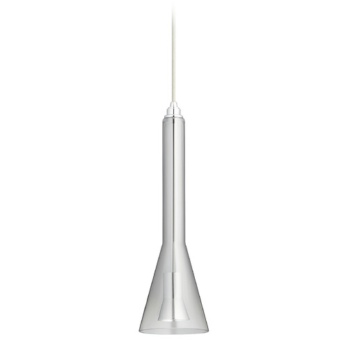Oxygen Liberty Small Ombre LED Pendant in Polished Chrome by Oxygen Lighting 3-652-1314