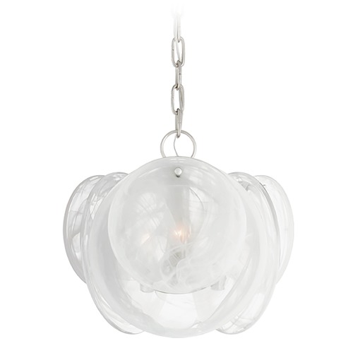 Aerin Loire Petite Chandelier in Polished Nickel by Visual Comfort Signature