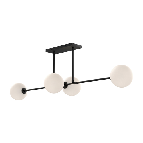 Alora Lighting Cassia Matte Black Island Light