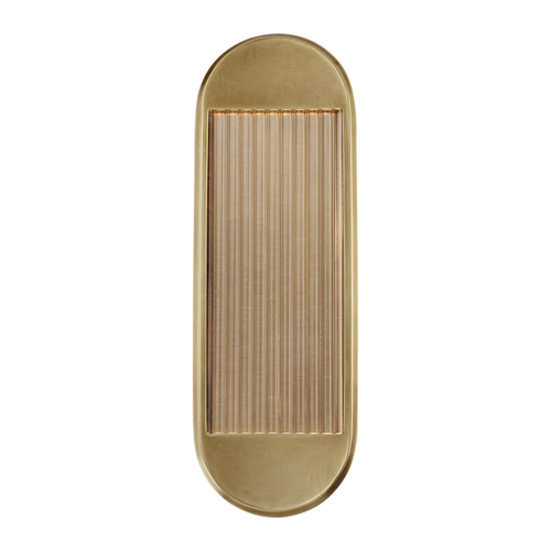 Alora Lighting Alan Pepin Palais Vintage Brass LED Sconce