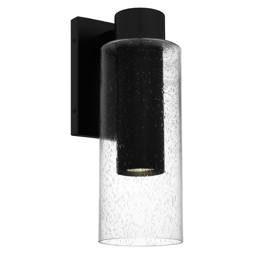 Quoizel Lighting Sawyer Matte Black LED Outdoor Wall Light