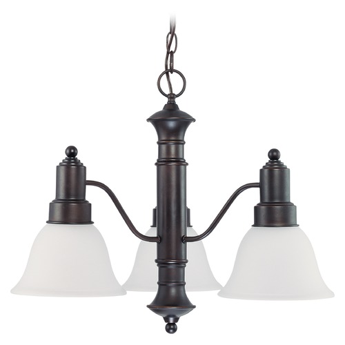 Chandelier in Mahogany Bronze by Nuvo Lighting