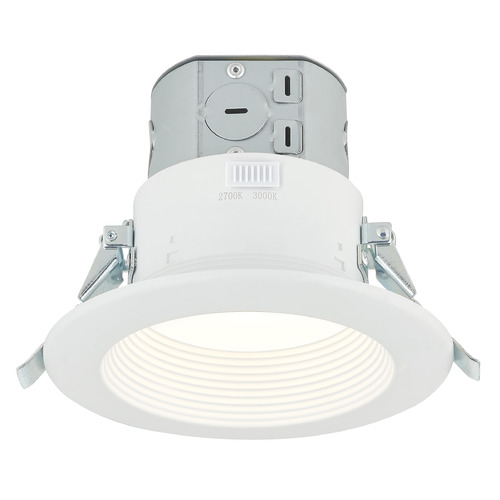Recesso Lighting by Dolan Designs 4-Inch LED CCT Changeable Canless Recessed Light by Recesso Lighting 10961-27/30-05