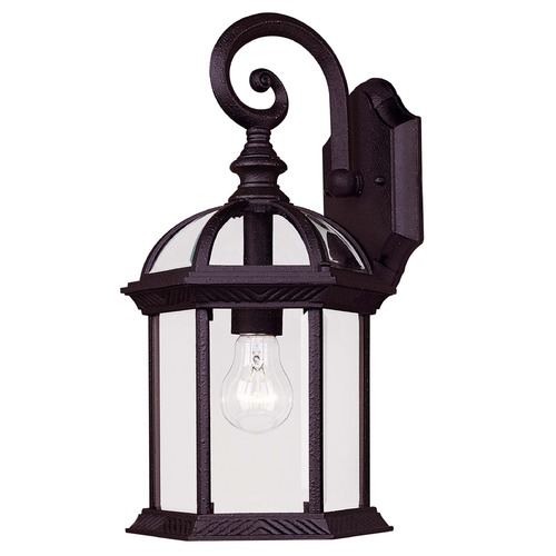 Kensington 15.75-Inch Outdoor Light in Textured Black by Savoy House