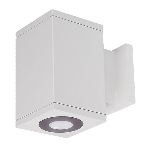 Cube Arch White LED Outdoor Wall Light by WAC Lighting