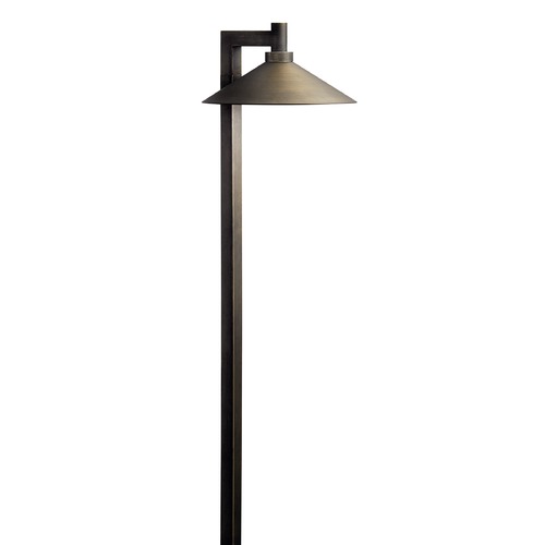 Kichler Lighting Ripley 26-Inch 12V LED Path Light in Centennial Brass 2700K by Kichler Lighting 15800CBR27