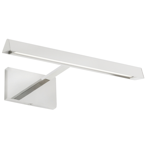 Dessau 12-Inch LED Picture Light in Nickel by Visual Comfort Modern