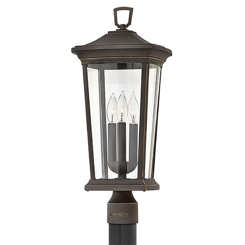 Hinkley Bromley 22.75-Inch 12V Large Post Light in Bronze by Hinkley Lighting 2361OZ-LV