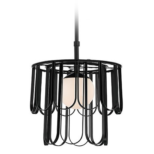 Craftmade Lighting Melody Flat Black Pendant by Craftmade Lighting 54993-FB