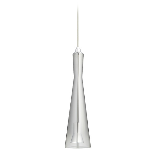 Oxygen Cornet Small Ombre LED Pendant in Polished Chrome by Oxygen Lighting 3-651-1314