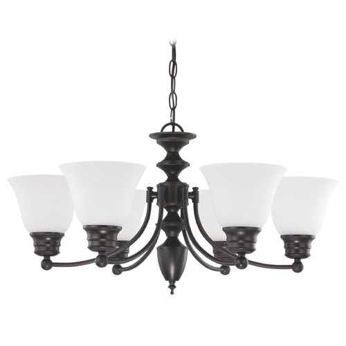 Nuvo Lighting Chandelier in Mahogany Bronze by Nuvo Lighting 60/3169