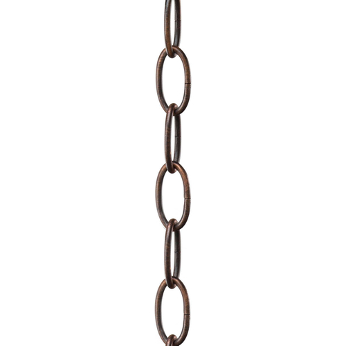 Progress Lighting 10-Foot Chain in Venetian Bronze by Progress Lighting P8757-74