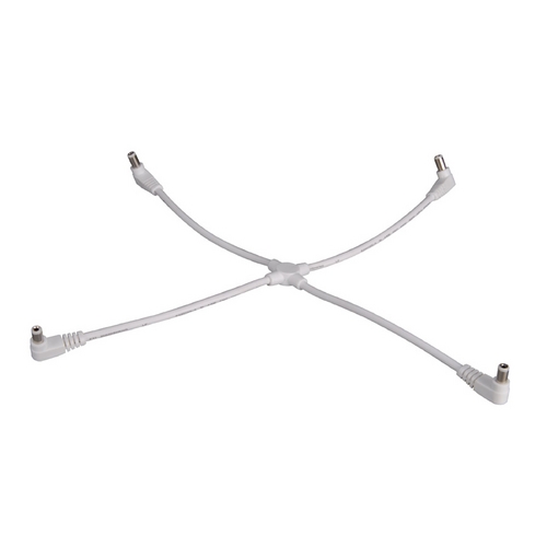 WAC Lighting White Four-way X Connector