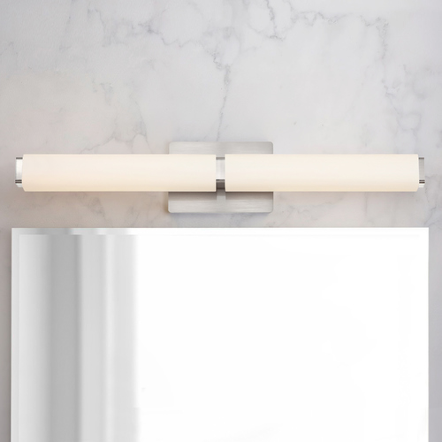 Modern Forms by WAC Lighting Vogue 27-Inch LED Bath Light in Brushed Nickel by Modern Forms WS-3127-BN