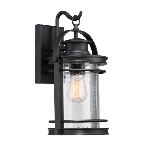 Quoizel Lighting Booker Outdoor Wall Light in Black by Quoizel Lighting BKR8408K