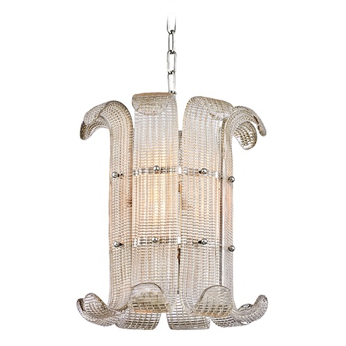 Brasher Polished Nickel Pendant by Hudson Valley Lighting