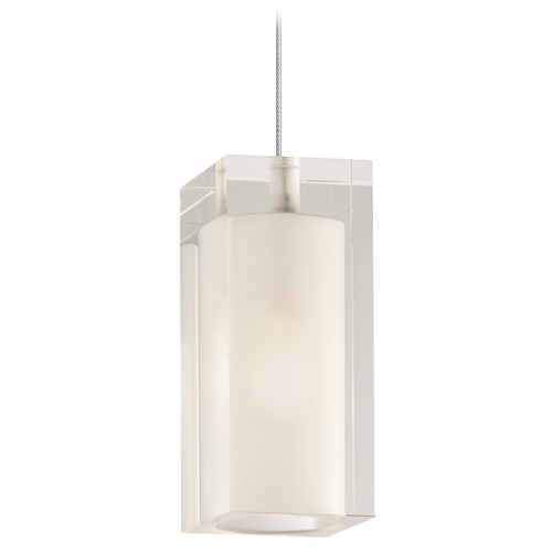 Visual Comfort Modern Collection Sean Lavin Solitude LED Freejack Pendant in Satin Nickel by VC Modern 700FJSLDFS-LEDS930