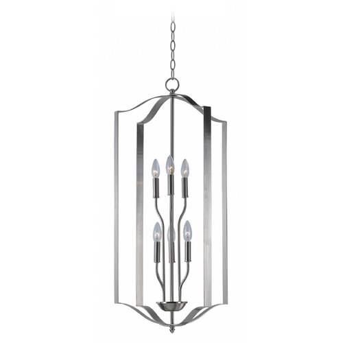 Maxim Lighting Provident Satin Nickel Pendant by Maxim Lighting 10038SN