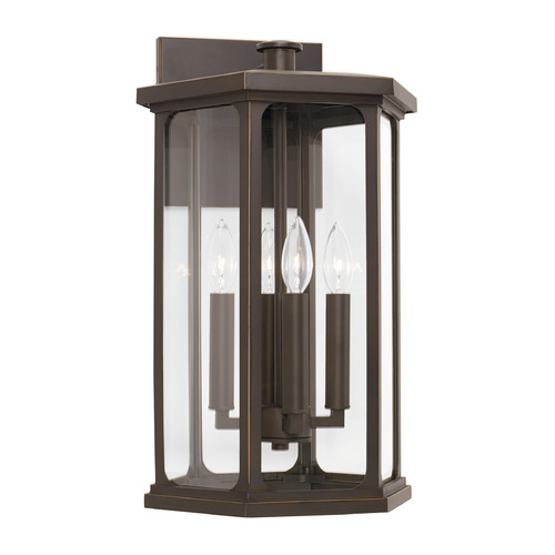 Capital Lighting Walton 20-Inch Outdoor Wall Lantern in Bronze by Capital Lighting 946641OZ