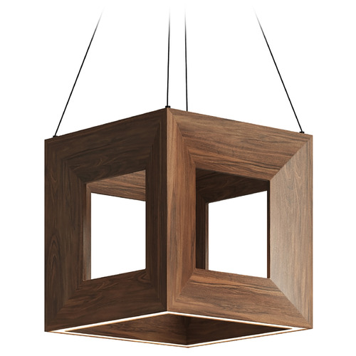 Morina Walnut LED Pendant by Kuzco Lighting