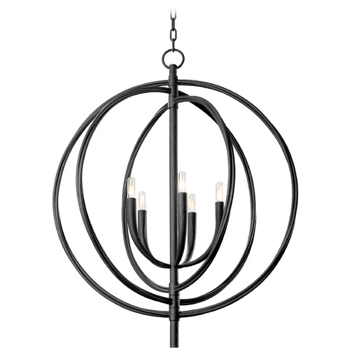 Troy Lighting Fillea Black Iron Pendant Light